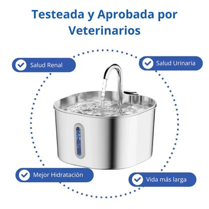 Fuente de Agua para Mascotas que Favorece una Hidratación Saludable